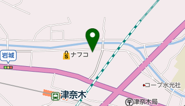 津奈木保育園の地図画像