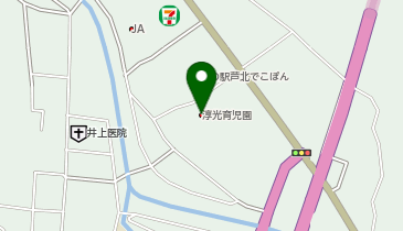 淳光育児園の地図画像