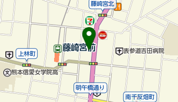 大学受験予備校清流学館の地図画像