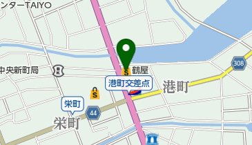 鶴屋百貨店天草店の地図画像