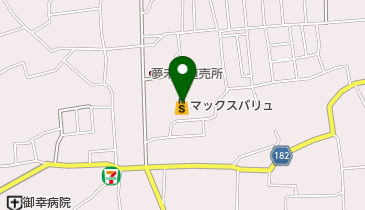 マックスバリュ御幸笛田店の地図画像