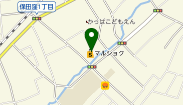 マルショク保田窪店の地図画像