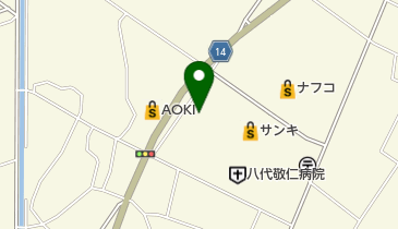 フードプラザにしだ海士江店の地図画像