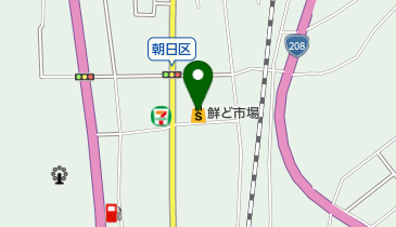 鮮ど市場荒尾店の地図画像