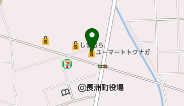 ユーマートトクナガ長洲店の地図画像