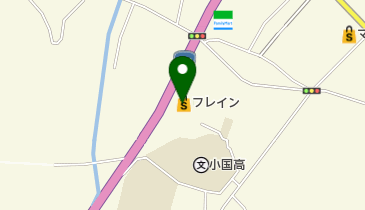 フレイン小国店の地図画像