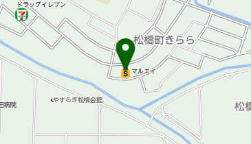 マルエイ松橋店の地図画像