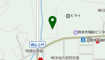 コープ春日の地図画像