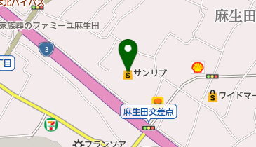 サンリブしみずの地図画像
