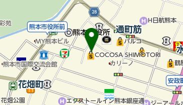COCOSA B1の地図画像