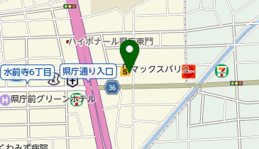 マックスバリュ神水店の地図画像