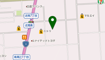 マルショク近見店の地図画像
