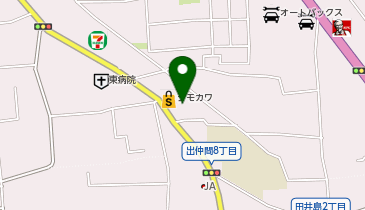 イワサキACE田迎店の地図画像