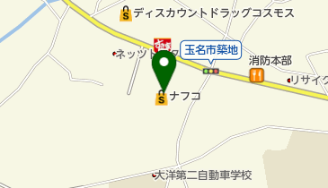 ホームプラザナフコ玉名店の地図画像