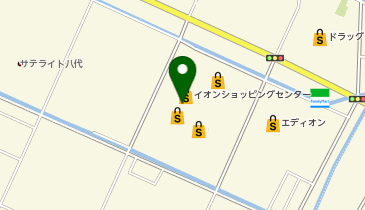 スーパービバホーム八代店の地図画像