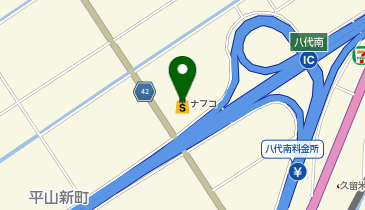 ナフコ南八代店の地図画像