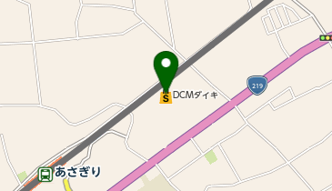 DCM免田店の地図画像