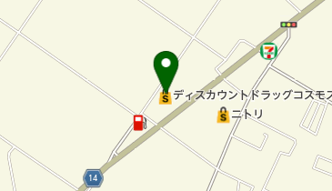 ディスカウントドラッグコスモス海士江店の地図画像