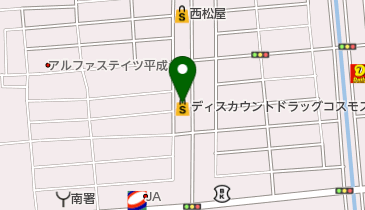 ディスカウントドラッグコスモスくまなん店の地図画像