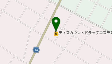 ディスカウントドラッグコスモス竜北店の地図画像