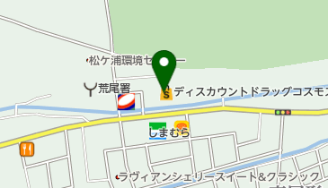 ディスカウントドラッグコスモスグリーンランド店の地図画像