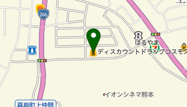 ディスカウントドラッグコスモス熊本嘉島店の地図画像