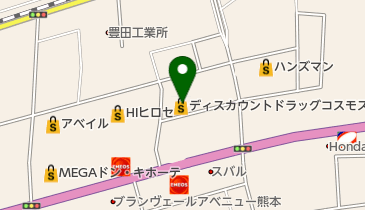 ディスカウントドラッグコスモス津久礼店の地図画像