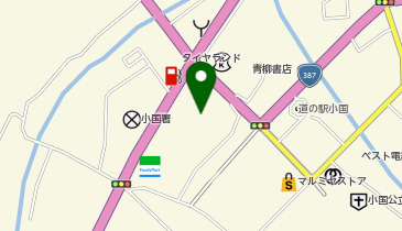 ディスカウントドラッグコスモス小国店の地図画像