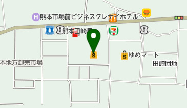 イオンタウン田崎の地図画像