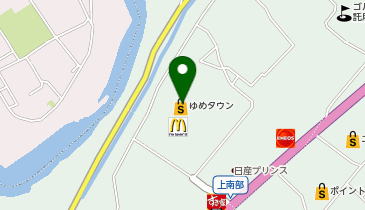 ハニーズ熊本サンピアン店の地図画像