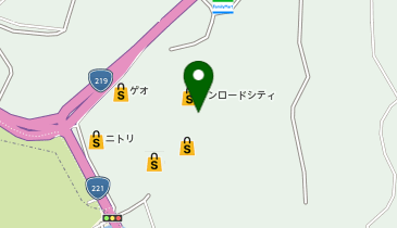ハニーズ錦店の地図画像
