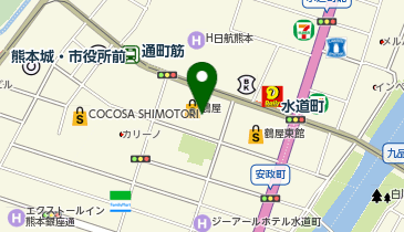 ミキハウス鶴屋百貨店の地図画像