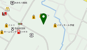 ユニクロイオンモール宇城店の地図画像