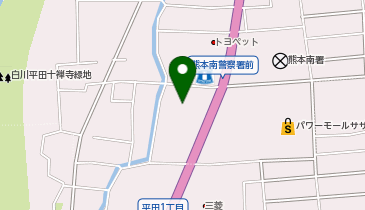 ジーユー熊南店の地図画像