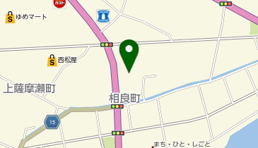 ワークマンプラス人吉店の地図画像