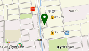 ポイント熊本流通団地店の地図画像