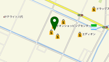 メガスポーツ八代店の地図画像