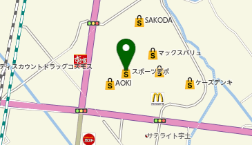 スポーツデポ宇土店の地図画像