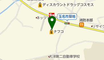 ナフコツーワンスタイル玉名店の地図画像