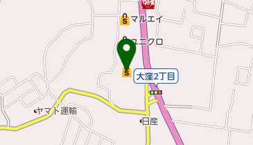 ニトリ熊本北店の地図画像