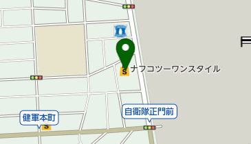 ナフコツーワンスタイル健軍店の地図画像