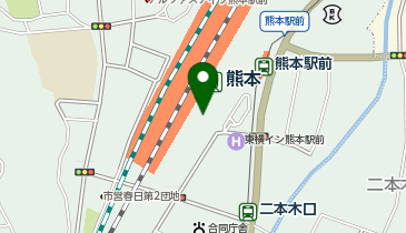 Francfrancアミュプラザくまもと店の地図画像