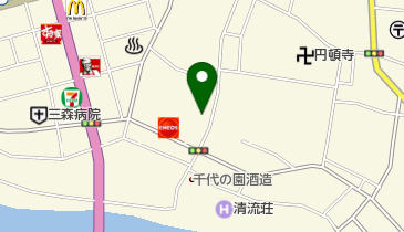 原文具店の地図画像