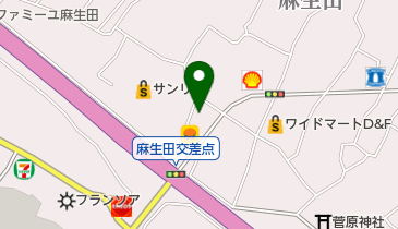 (株)明林堂書店麻生田店の地図画像