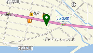 (株)明林堂書店八代旭中央店の地図画像