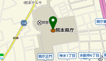 金龍堂書店県庁店の地図画像