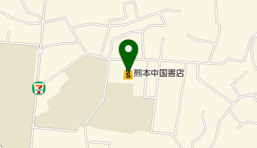 熊本中国書店の地図画像