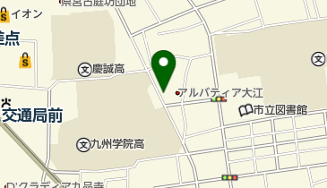 キリスト教書店ハレルヤの地図画像