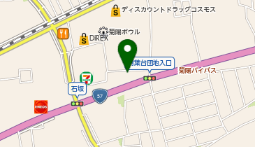 未知書房菊陽バイパス店の地図画像