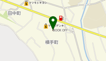 ブックオフ八代横手店の地図画像